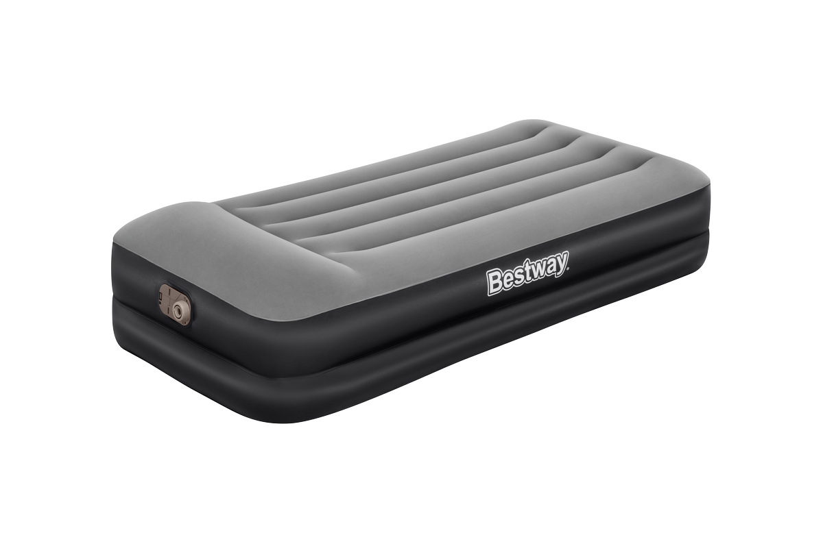 Bestway® TriTech™ Single-Luftbett mit antimikrobieller Oberfläche & integrierter Elektropumpe 191 x 97 x 46 cm Bestway® TriTech™ Single-Luftbett mit antimikrobieller Oberfläche & integrierter Elektropumpe 191 x 97 x 46 cm